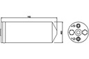 SAUSINTUVAS KONDICIONAVIMO MAZDA 323 F VI 323 V 323 S V nuotrauka 2