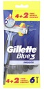 Бритва Gillette 4+2 SMOOTH BLUE3 6 шт.