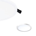 Утопленное ушко белое SLIM ROUND IP44 AZzardo LED