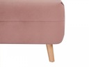 Fotel rozkładany sofa SPIKE velvet antyczny róż Kolekcja Fotele wypoczynkowe