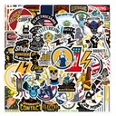 НАКЛЕЙКИ ДЛЯ ВЕЛОСИПЕДНОГО ЧЕМОДАНА НОУТБУКА MIX ELECTRIC 50 шт.