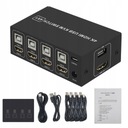 ПЕРЕКЛЮЧАТЕЛЬ KVM HDMI/USB X 4 4K 60 Гц