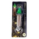 Пробка для бутылки со светодиодной проволокой, узором «елочка»