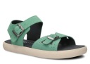 NAGABA 027 MINT VELOUR - ЖЕНСКИЕ САНДАЛИИ - РАЗМЕР 41