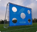 Veľká kovová tréningová futbalová bránka + sieťka + presná podložka 240x150 Model FOOTBALL DOOR PLUS