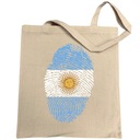 Argentína Odtlačok Prsta Nákupná taška
