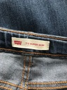 LEVI’S jeansy rurki skinny 152cm Kolor niebieski