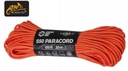 Веревка 550 Паракорд Прочная веревка для выживания на открытом воздухе 4 мм x 30 м Ярко-оранжевый