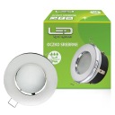 Галогенный софитный светильник Герметичное серебро IP44