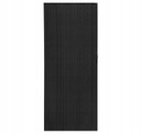 DRZWI HARMONIJKOWE PRZESUWNE PCV CZARNY DĄB 004 100 cm