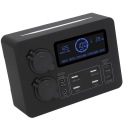 МІНІ ЖИВЛЕННЯ 12V 100W МОНІТОР LCD USB C ПРИВОД QC3.0 ДЛЯ 4 GNIAZD 80  фото 10