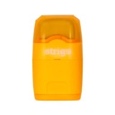 TEMPERÓWKA PODWÓJNA Z GUMKĄ STRIGO - POMARAŃCZOWA