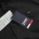 Мужская рубашка Tommy Hilfiger Jeans, черная, тонкий хлопок, размер XXL