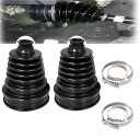 UNIVERSAL DRIVE SHAFT CV BOOT 2X RUBBER DUST COVER НАБІР INCLUDES 4 CLAMPS  (18867724832) фото min 6
