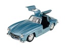 WELLY OLD TIMER MERCEDES-BENZ 300SL GULLWING BLUE 1:34 НОВЫЙ МЕТАЛЛ