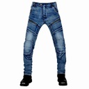 PANTALONES MOTOCICLETA BOJOWKI MESKIE JEANSY KEVLAR S-XXXL 