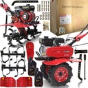 POTĘŻNA GLEBOGRYZARKA SPALINOWA DZIK HORTMASZ HGS 900 DUŻE KOŁA ŻELIWNA