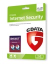 Ключ-карта безопасности G Data Internet Security — 2 компьютера, 2 Android, 20 месяцев