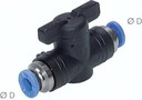 Пневматический шаровой кран 6мм