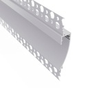 Светодиодный профиль 2м для гипсокартона Deoline J, анодированный алюминий