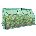 Мини-сад ТЕПЛИЦА 180 х 90 для выращивания РАСТЕНИЙ на клумбе ТУННЕЛЬ из ФОЛЬГИ.