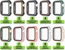 КОРПУС + СТЕКЛО ДЛЯ APPLE WATCH 7/8/9 45MM НАКЛАДКА НА КОРПУС МНОГО ЦВЕТОВ |