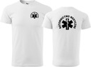 Pánske tričko Záchranná zdravotná služba Tričká pre záchrannú zdravotnú službu S Dominujúci vzor print (potlač)