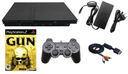 PlayStation 2 PS2 Slim консоль + планшет + карта + пистолет