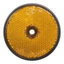 RÉFLECTEUR 59MM ROND JAUNE FI59 SUR SRUBE 2 PIÈCESphoto 4