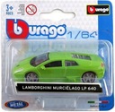 LAMBORGHINI MURCIELAGO LP 640 autko BBURAGO 1:64nuotrauka 1