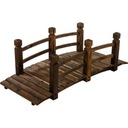 Drewniana kładka mostek ogrodowy 150 cm Rodzaj mostek