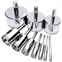 НАБОР АЛМАЗНЫХ СВЕРЛ КАМНЕВЫЕ КОРОНКИ 6-68 ММ АЛМАЗ