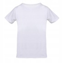 MORAJ KOSZULKA NA WF DZIECIĘCA BIAŁA BAWEŁNIANA PODKOSZULEK 122-128