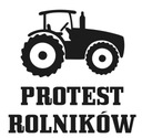 NAKLEJKA Protest Rolników STRAJK samochód ciągnik 15,5 x 15 cm