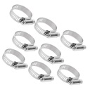 100 SZT. 18-32MM ХОМУТ DO ШЛАНГИ ZE СТАЛИ НЕРЖАВЕЙКА ХОМУТ ЗАЖИМНЫЙ 5D  фото 6