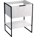 Kobe белая тумба под умывальник 60 см.