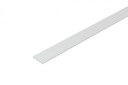 PVC BACK PANEL 30mm PROFILE WHITE 90cm