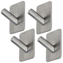 4 самоклеящихся крючка для подвешивания из нержавеющей стали ЛЕГКИЙ ПРОЧНЫЙ КРАСИВЫЙ НА 20% ДЕШЕВЛЕ