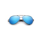 Мужские поляризационные солнцезащитные очки UV400 PILOTKI KINGSEVEN в футляре