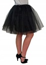 ЮБКА ИЗ ТЮЛЯ на подкладке ЮБКА 50см ЧЕРНАЯ