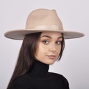 MONTEREY женская шляпа-федора светло-бежевый 55
