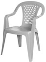 STRONG САДОВЫЙ СТУЛ ПЛАСТИКОВЫЕ СТУЛЬЯ СЕРЫЙ