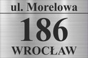ТАБЛИЧКА С НОМЕРОМ ДОМА АДРЕСНАЯ ТАБЛИЧКА 30х20