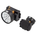 Налобный фонарь с 12 светодиодами, аккумулятор 800 мАч.