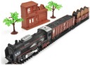 РЕАЛИСТИЧНЫЙ RAIL KING - STEAM LOGINE 3 CARS