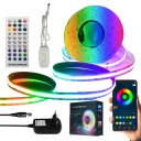 СВЕТОДИОДНАЯ ЛЕНТА 5M COB NEON RGBIC 576LEDM WS2811 НАБОР ДИСТАНЦИОННОГО ПРИЛОЖЕНИЯ BLUETOOTH