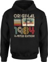 МУЖСКАЯ ТОЛСТОВКА С КАПЮШОНОМ 1984 LIMITED 40 YEARS 40 TKA XXL