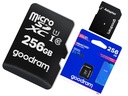 КАРТА ПАМЯТИ GOODRAM 256 ГБ MICRO SDXC КЛАСС 10 +A