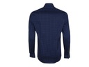 CALVIN KLEIN pánska košeľa, tmavomodrá, vzor, slim, 39 Model STRETCH COLLAR PRINT