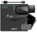 WEBOVÁ KAMERA LOGITECH C920 PRO FULL HD 1080p S DETEKCIOU POHYBU